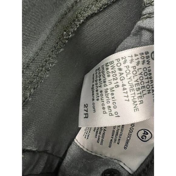 Adriano Goldschmied Dark Green "The Legging Ankle" Sz 27 - Picture 3 of 4